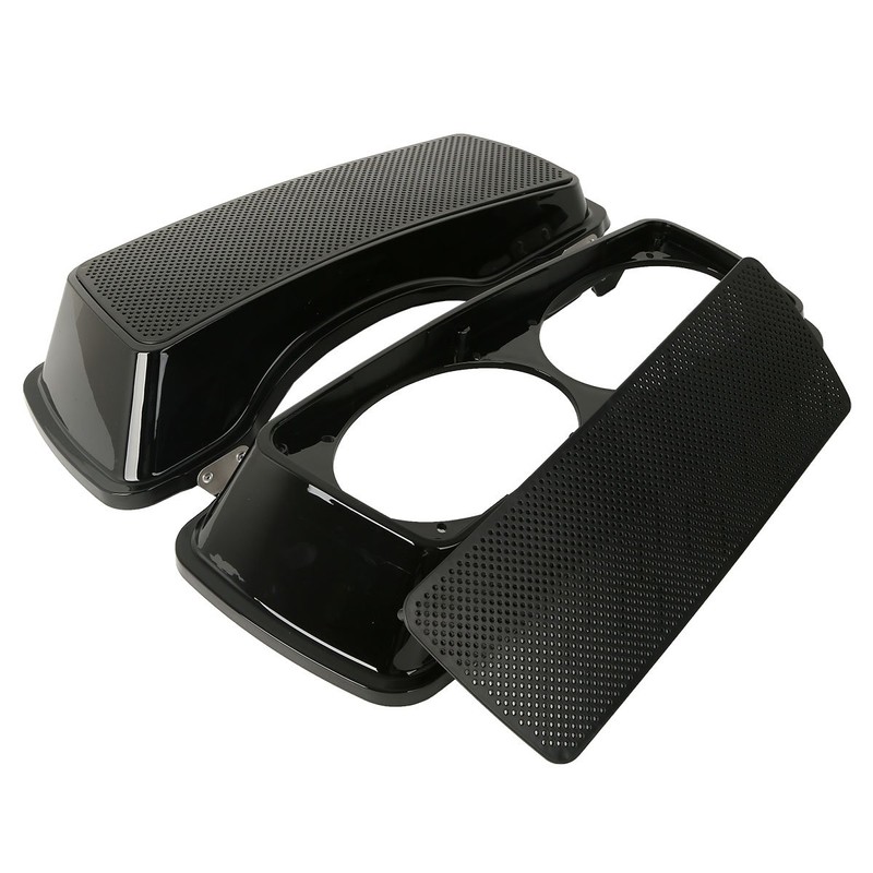 XFMT Dual 6x9 Speaker Lids Compatible with Harley Touring Saddlebag