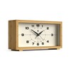 NEWGATE® Lemur Alarm Clock | Rectangular Design | Bamboo case