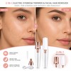 2-in-1 Electric Eyebrow Trimmer for Facial Grooming – USB Rechargeable