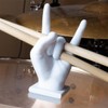 Laroal Drumstick Display Holder Fun Gesture Shaped Drumstick Display Stand