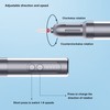 M8 Electric Nail Drill Pen 6 Speed Adjustable Direction LED
