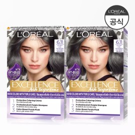 Ash Supreme 엑셀랑스 애쉬 슈프림 2개 (증)본드리페어 프리 트리트먼트 100ml [1.6.11호] Excellence Ash Supreme 2 pcs (Bonus) Bond Repair Pre-Treatment 100ml [1.6.11]