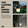 Campo Libre LENI Sphere, Camping Lamp, LED Lamp for Hanging,