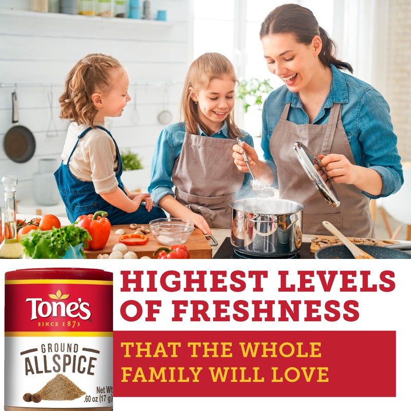 Tone's Ground Allspice, 0.60 Ounce