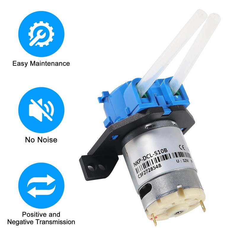 DC 12V Self Priming Mute Peristaltic Liquid Pump Dosing Pump