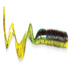 Culprit C720-J6 7.5-in. Worm, 18Ct Bag Wtrmln Red Flake Shad, One Size