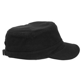 New Hattan Work Cap, Men's, Women's, Plain Hat, Outdoor, Military Rail Cap, Brand, American Casual, Unisex, Black
