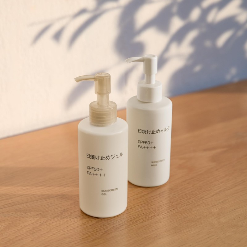 MUJI 84464928 Sunscreen Gel, SPF50+ PA++++, 5.9 fl oz (150