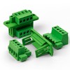 PCB Mount Screw Terminal Block Plug Set, LNSYSNS Plug-In Terminals,