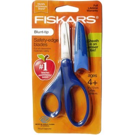 Fiskars Blunt-tip Safety-edge Blade Scissors Navy blue