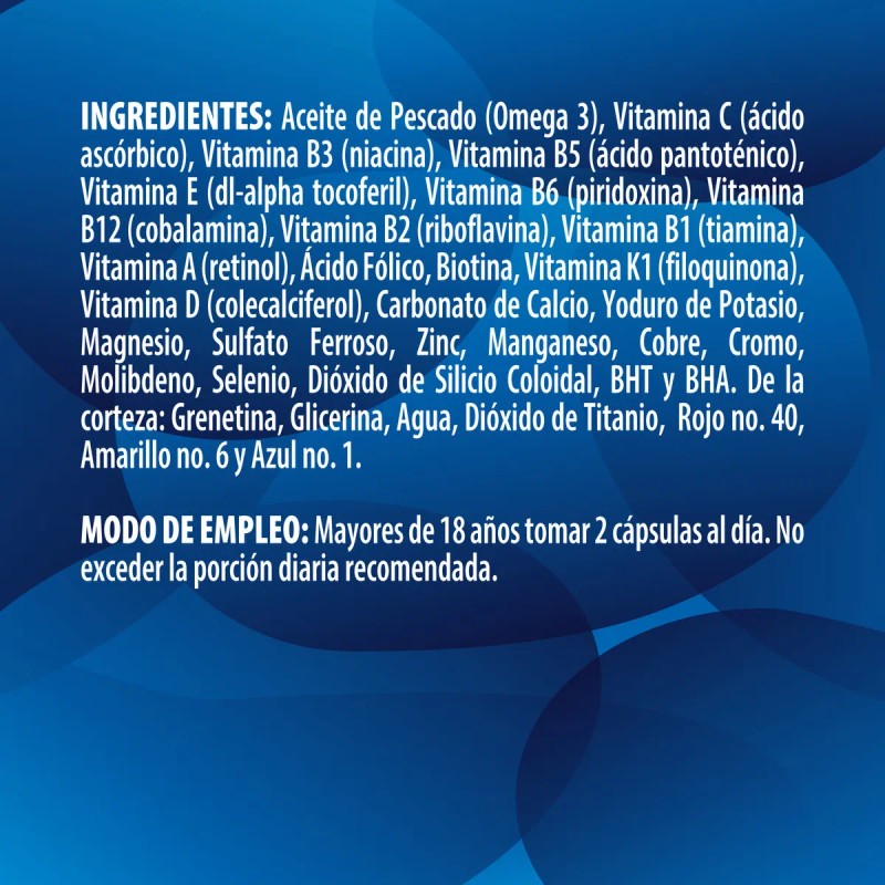 Men Multivitamínico + Omega 3 | Multivitaminico para Hombre |