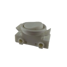 Installation Rocker Switch for Lamp Rocker Switch 2A 250V ~ Grey Fits as Replacement Switch for Undermount Kitchen Lights (White)