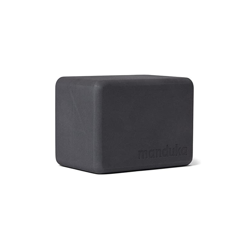 Manduka Recycled Foam Mini Travel Block Thunder One Size