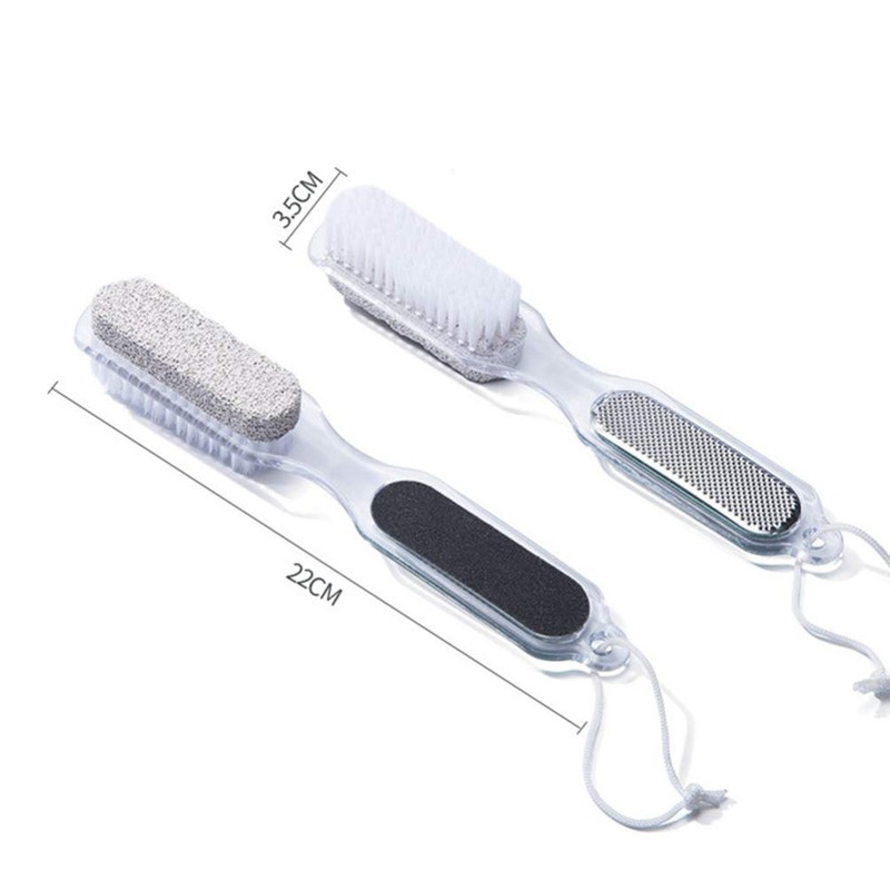 ARTIBETTER 4-in-1 Foot Brush with Pumice Stone and Callus Remover