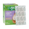 CURAD Comfort Fabric Adhesive Bandages for First Aid, Sterile, 2