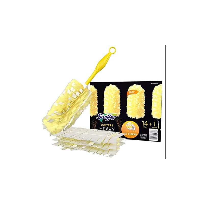 Swiffer Duster 360 Handle with Refills, 14 Count