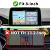 Neepiar 2PCS Center Console Organizer Compatible with Ford Escape 2020-2024