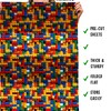 Building Blocks Wrapping Paper - 6 Sheets of Colourful Birthday