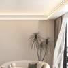 JARBIH Led Aluminum Profile for Ceiling Wall Decoration, 1M/3.3ft 6cmx6cm
