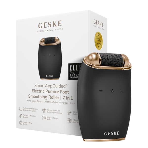 GESKE Electric Pumice Foot Smoothing Roller | 7 in 1