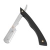 Foldable Beard Clipper Handle Reusable Stainless Steel Safety Manual Straight