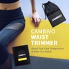 CAMBIVO Waist Trainer Men Women, Waist Trimmer Sweat Belt, Adjustable