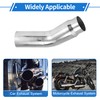 Motoforti 5" Inlet 6" Outlet Diesel Exhaust Elbow Tip 23"