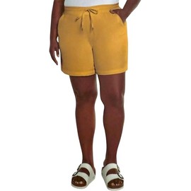 Orvis Women's Cotton Blend Athletic Shorts (US, Alpha, Small, Regular, Regular, Yellow)