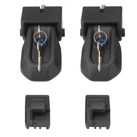 Wocch Hood Latches for Jeep Wrangler JL JLU 2025 2024 2018 2019 2020 2021 2022 2023, Anti-Theft Hood Lock Catch Latches Accessories, 1 Pair