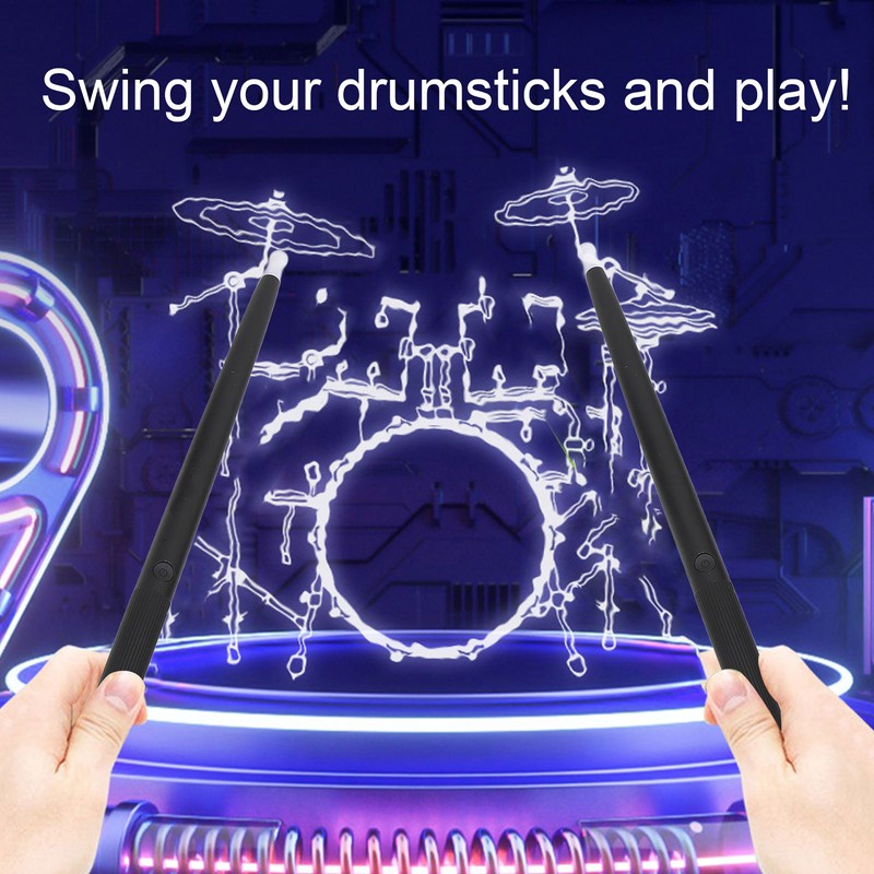 Electric Air Drum Set 3D Motion Sensing Somatosensory Drum Virtual