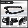 Hihaha Front Bumper Bracket Set, for Subaru Impreza WRX STi