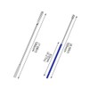 Soolkerr 4 Pcs Stainless Steel Lab Spatula Micro Spoon Set