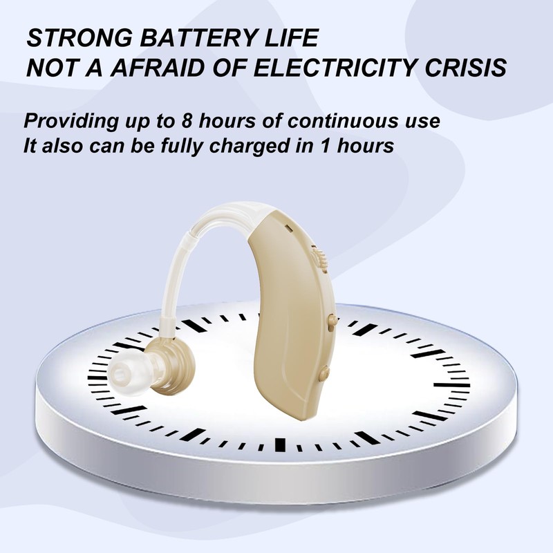 Hearing Aids, Hearing Aids for Seniors with Bluetooth Noise Cancellation,