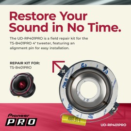 Pioneer UD-RP401PRO Repair Kit - Replacement Diaphragm TS-B401PRO 4" P.R.O. Series Bullet Tweeter