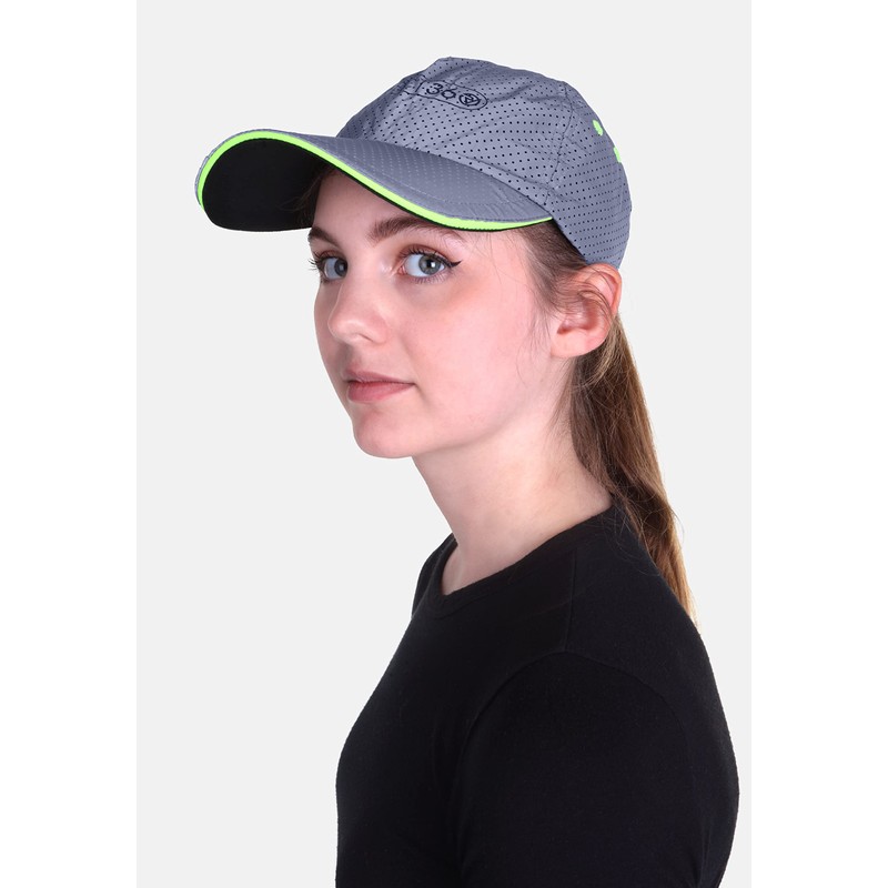 Proviz REFLECT360 Breathable Reflective Running Cap for Men Women Silver
