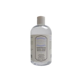 Oak & Sage Homeopathic Facial Toner Witch Hazel Unscented - 12oz Astringent, 100% Pure, No Alcohol, No Additives