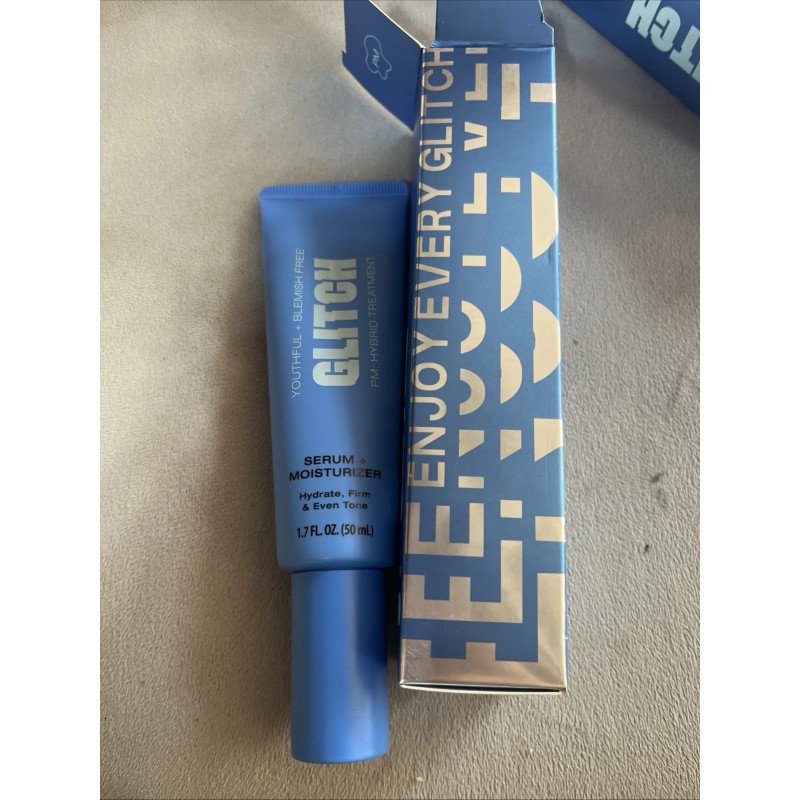 Glitch Serum Moisturizer. Pm Hybrid Treatment Pack Of 2.