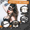 Aoriher 8 Piece Masquerade Costume Set Including 4 Pieces Lace