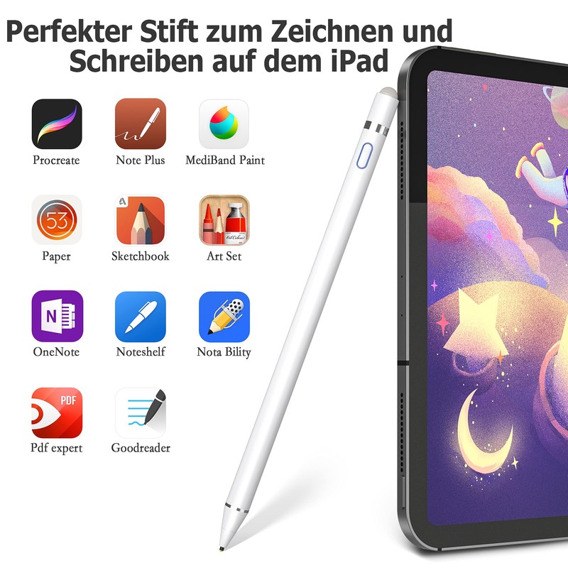 SOCLLLife Stylus Pen for Touch Screens, High Sensitivity Capacitive Pencil
