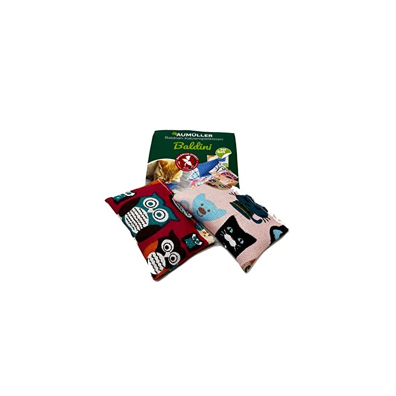 Aumüller Baldrian Katzenspielkissen Baldini - 2er Set