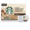 Starbucks Flavored K-Cup Coffee Pods — Hazelnut for Keurig Brewers