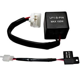 1 x Universal Motorcycle Quad Flasher Indicator Relay LED Indicator 12 V Flasher