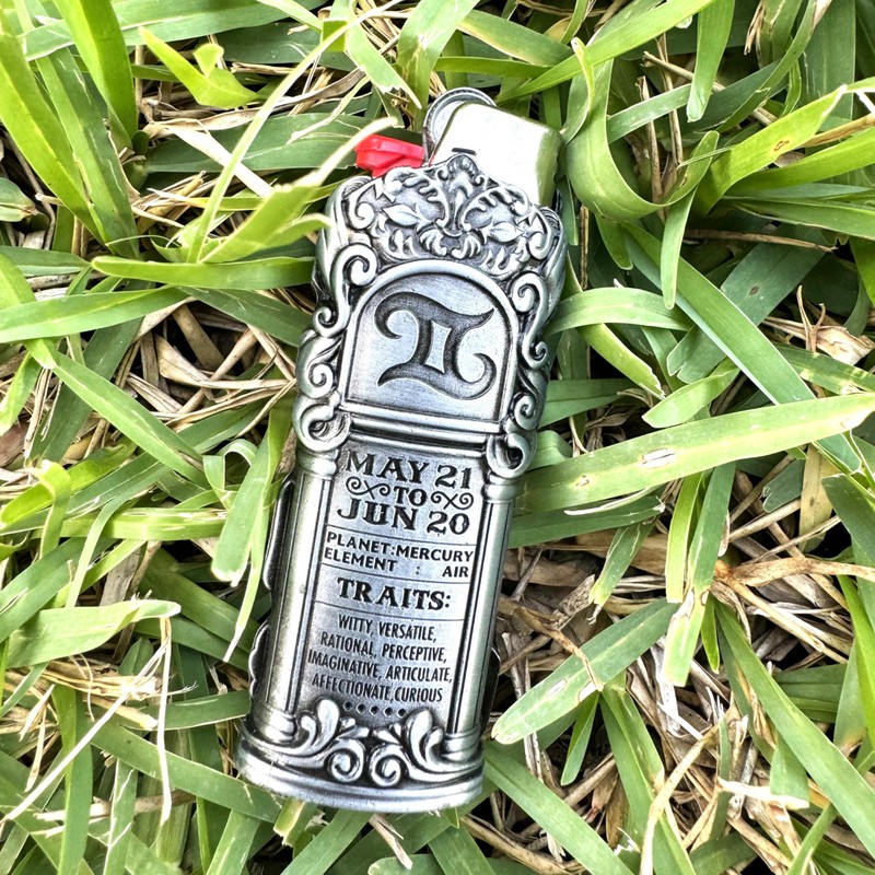 Metal Lighter Case Fits BIC, It Covers Standard Full Size