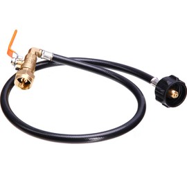 Azdele Azdele Propane Refill Adapter for 1 lb. tanks,3FT Propane Refill Adapter Hose,1lb Propane Tank Refill Adapter,Propane Tank Refill Adapter,1 lb Propane Tank Refill Adapter,Propane Bottle Refill Adapter