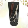 SAFIGLE 1Set Scissors Stainless Steel Eyebrow Trimmer for Beard Grooming