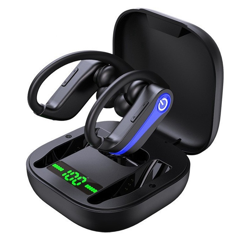 Sports Bluetooth 5.3 Earbuds IPX7 Waterproof Noise Reduction Wireless HiFi