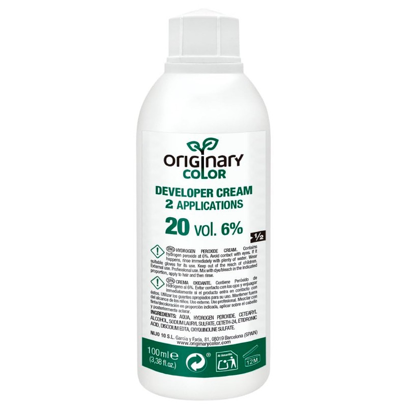 Originary Color - Professional Permanent Dye Kit Colour 5-0 Light