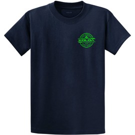 Koloa Surf Company Thruster Logo Heavy Cotton Tee-XL-Navy/Green