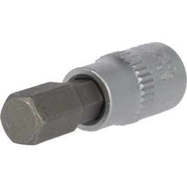 BRILLIANT TOOLS BT020825 1/4 Inch Hex Bit Socket, 8 mm [Powered by KS Tools]