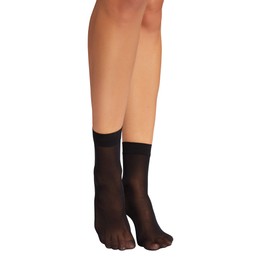 Wolford Women's Individual 10 Denier Socks Sheer Elegance & Comfort Hosiery for Everyday